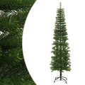 VidaXL Künstlicher Weihnachtsbaum mit Ständer, schmal, 210 cm, pro