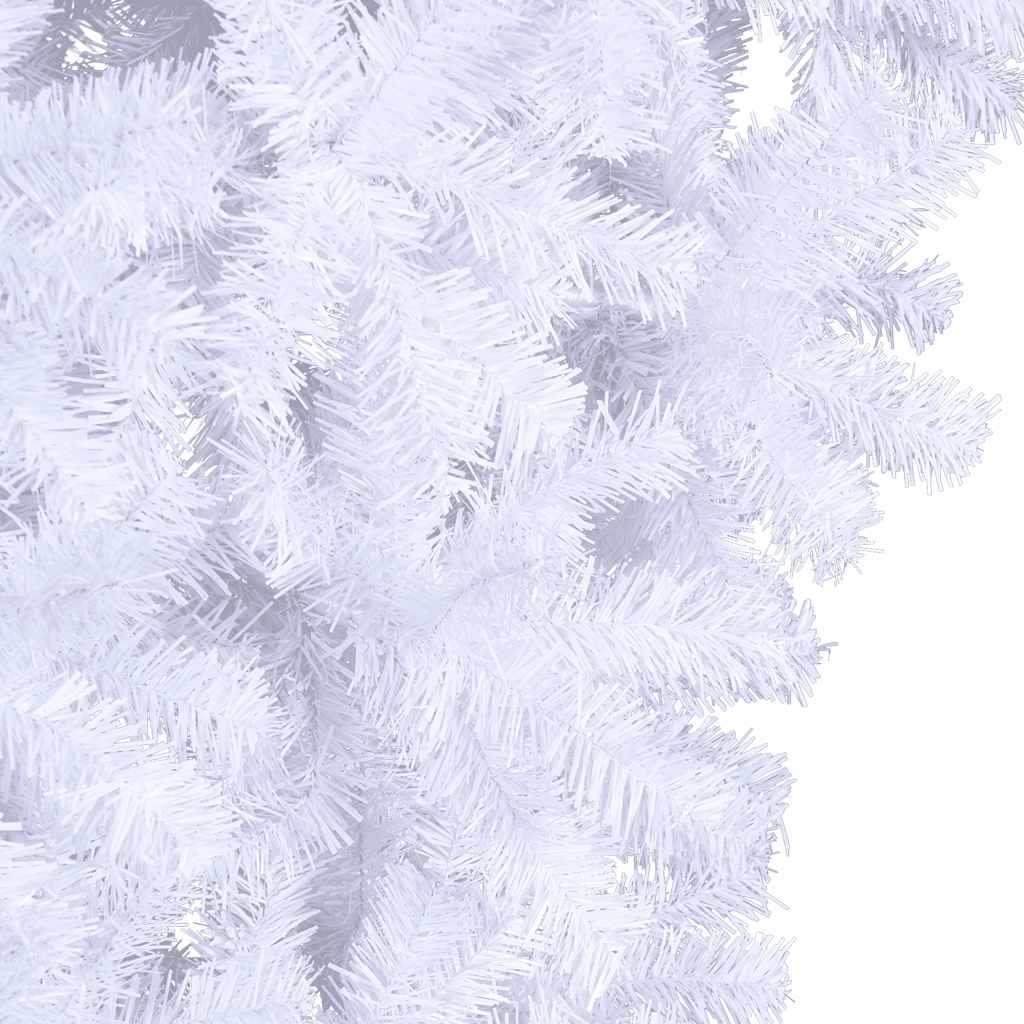 Vidaxl kunstkerstboom met standaard omgekeerd 240 cm wit