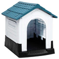 VidaXL Hunde-Loft 57x68x66 cm Polypropylenblau