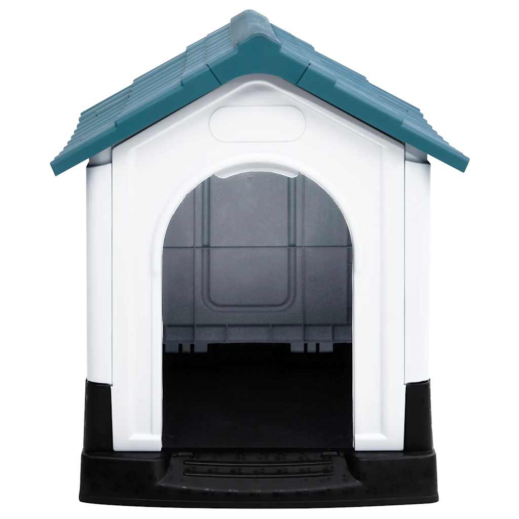 VidaXL Hunde-Loft 57x68x66 cm Polypropylenblau