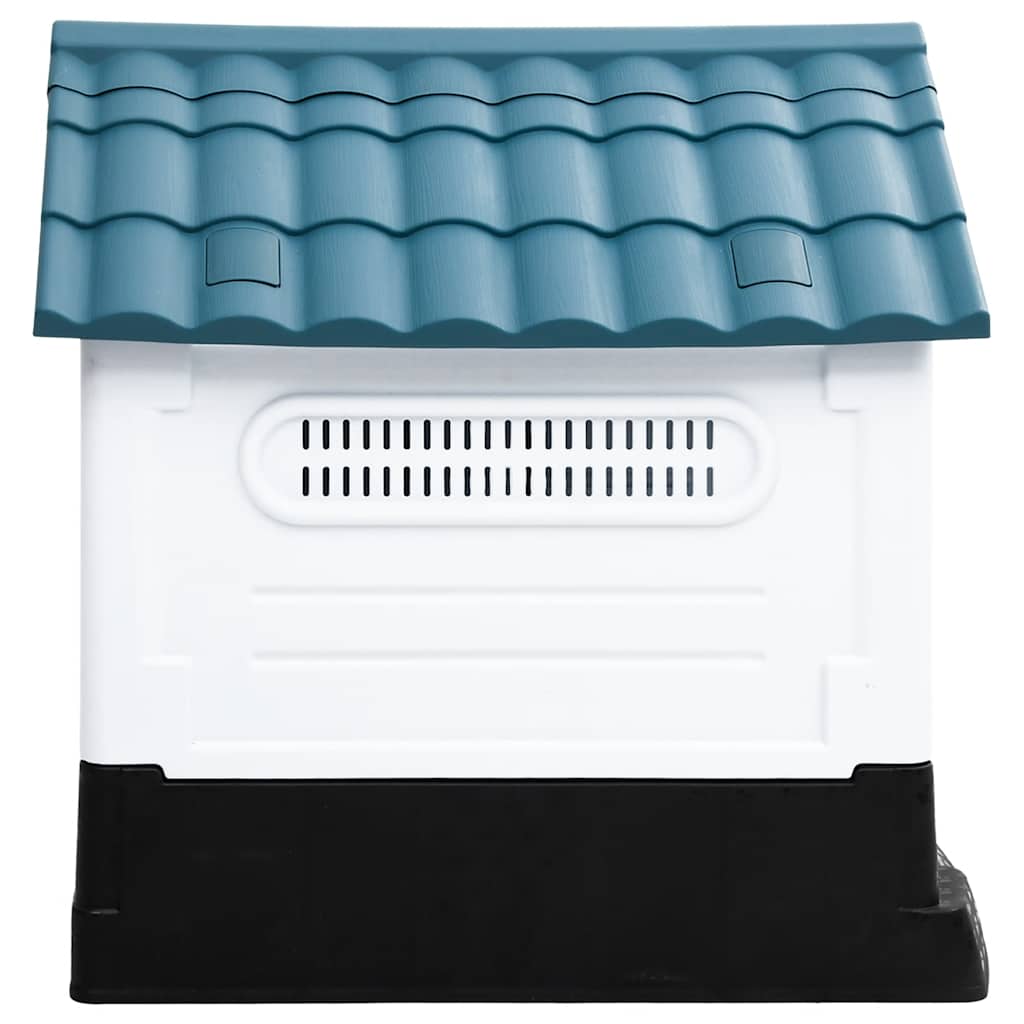 VidaXL Hunde-Loft 57x68x66 cm Polypropylenblau