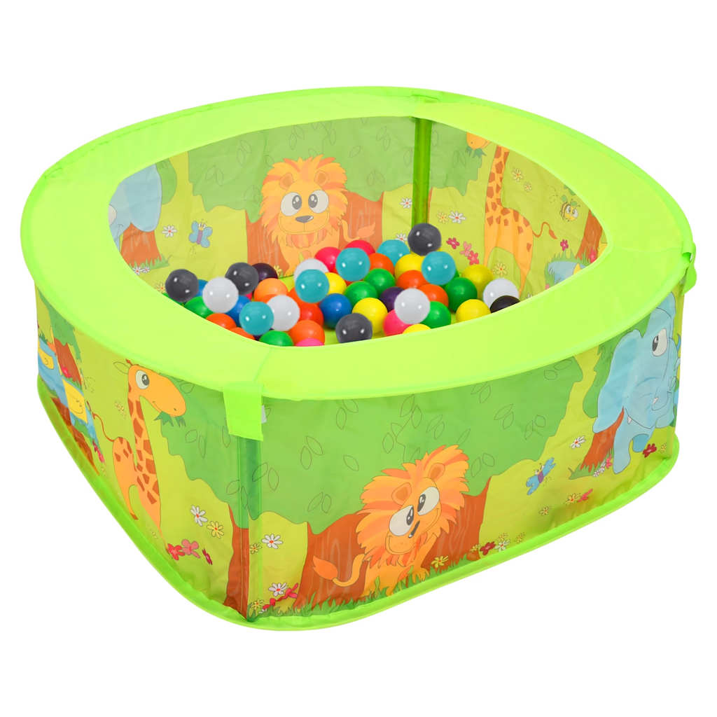 Vidaxl ballenbak voor kinderen met 300 ballen 75x75x32 cm