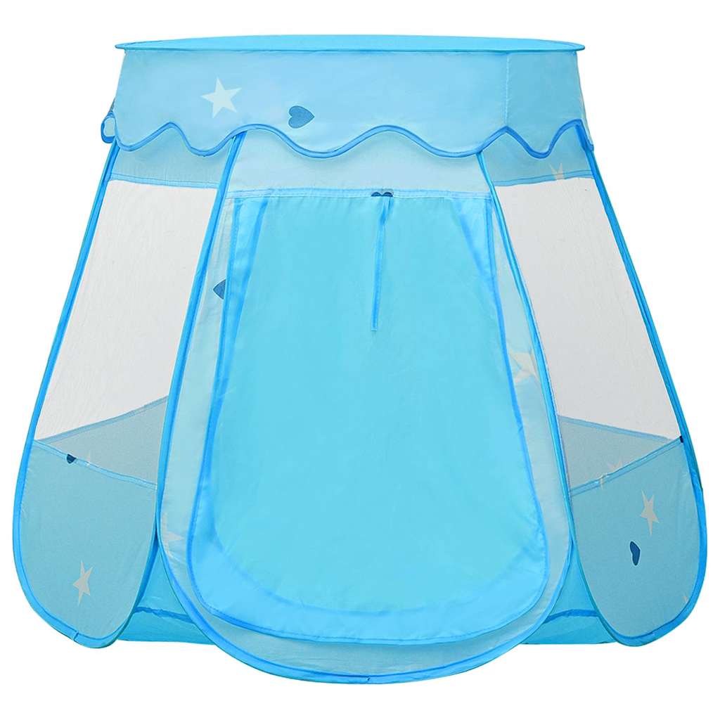 Vidaxl kinderspeeltent met 250 ballen 102x102x82 cm blauw