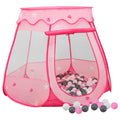 Vidaxl kinderspeeltent met 250 ballen 102x102x82 cm roze
