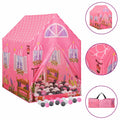 Vidaxl kinderspeeltent met 250 ballen 69x94x104 cm roze