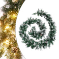Vidaxl kerstslinger met led-lampjes 2,7 m pvc groen
