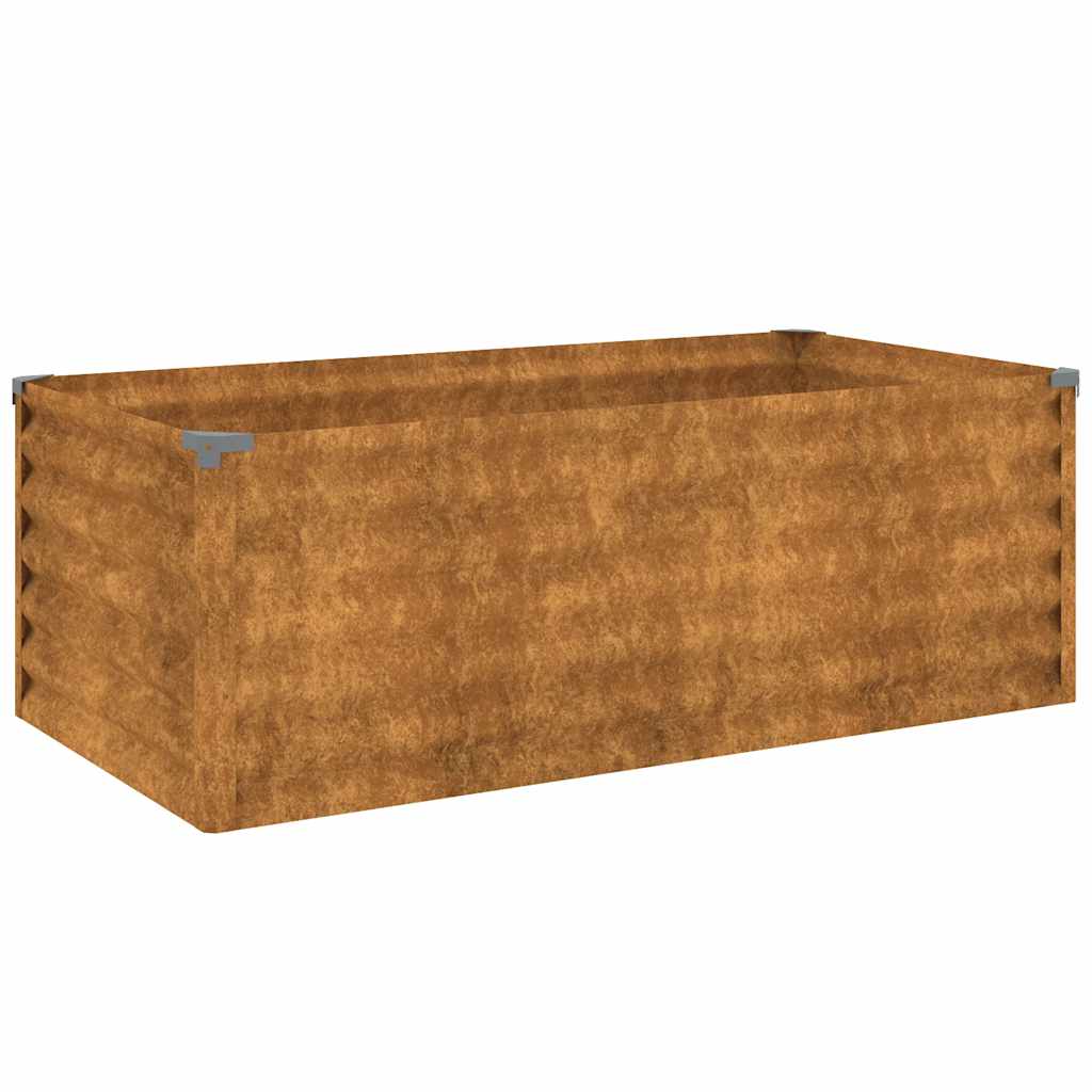 VidaXL Hochbeet 100x50x36 cm Cortenstahl