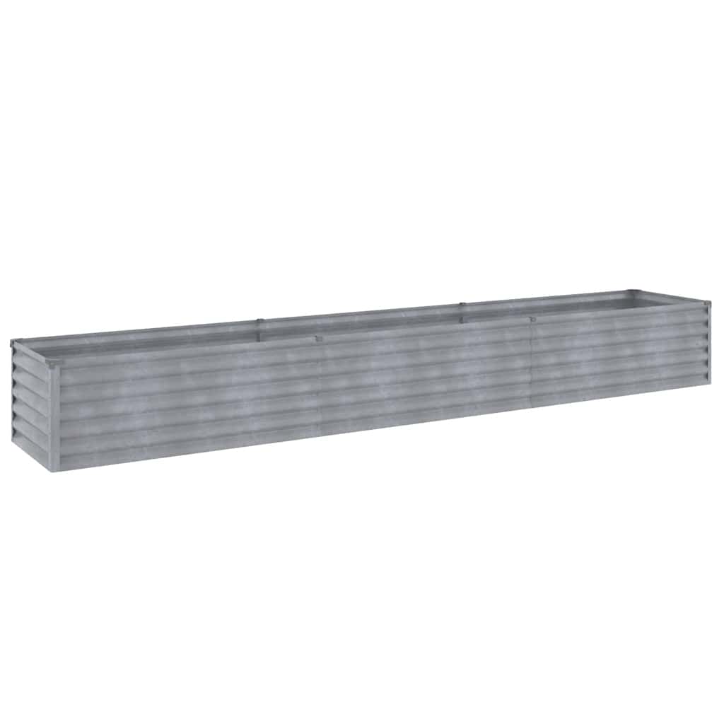 Vidaxl verhoogde tuinbak 291x50x36 cm cortenstaal