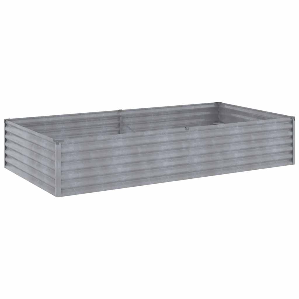 Vidaxl plantenbak verhoogd 195x100x36 cm cortenstaal