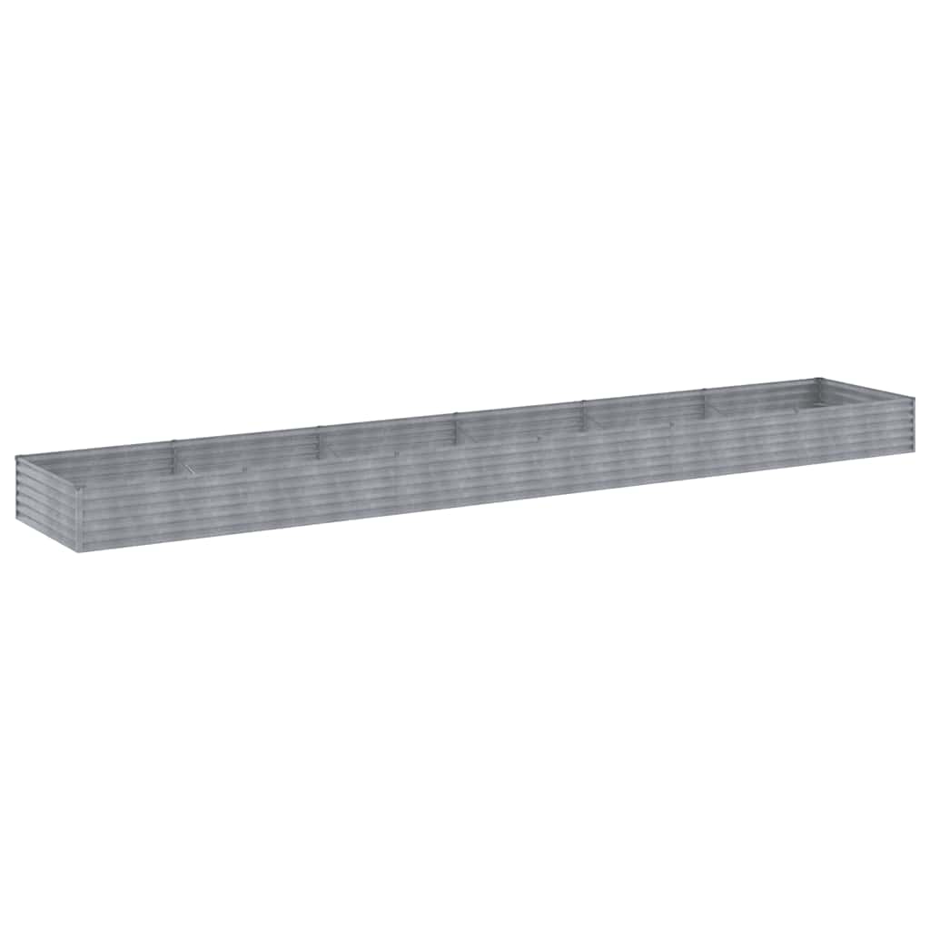 VIDAXL -Planzer Höhe 579x100x36 cm Cortenstahl