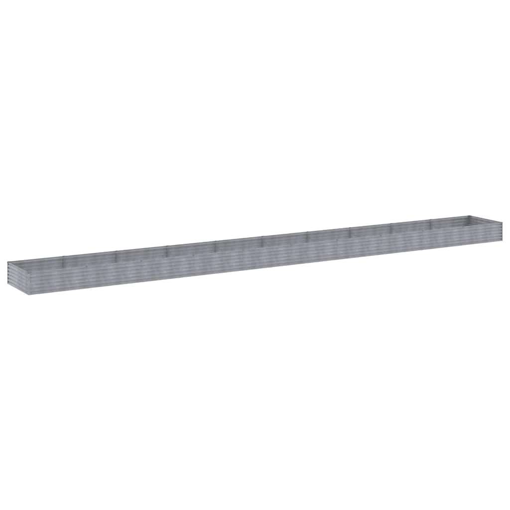 VIDAXL -Planzer Höhe 960x100x36 cm Cortenstahl
