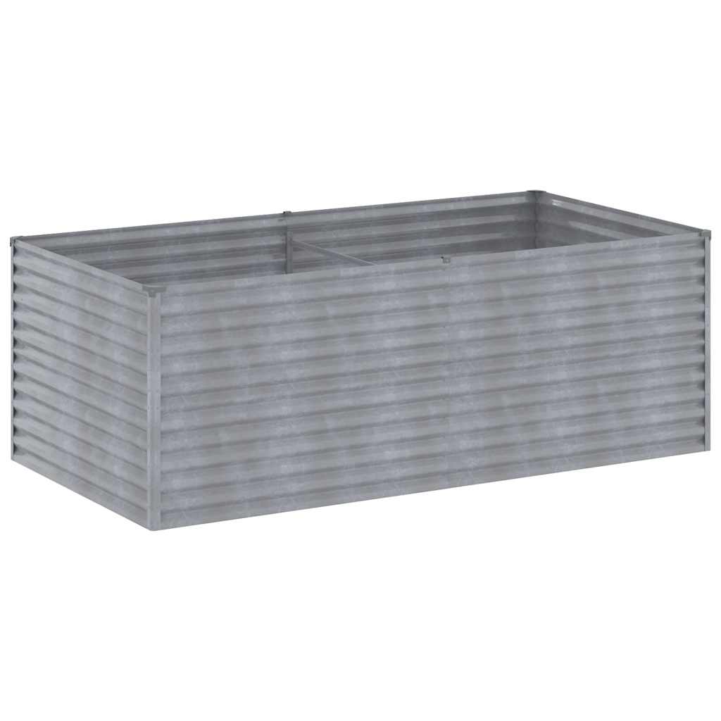 Vidaxl plantenbak verhoogd 196x100x69 cm cortenstaal