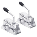 Vidaxl neuswielklemmen 2 st 13,5x6,5x14 cm gegalvaniseerd staal