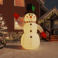 VidaXL aufblasbarer Schneemann mit LED-Beleuchtung, 300 cm