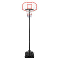 Vidaxl basketbalstandaard 282-352 cm polyethyleen wit
