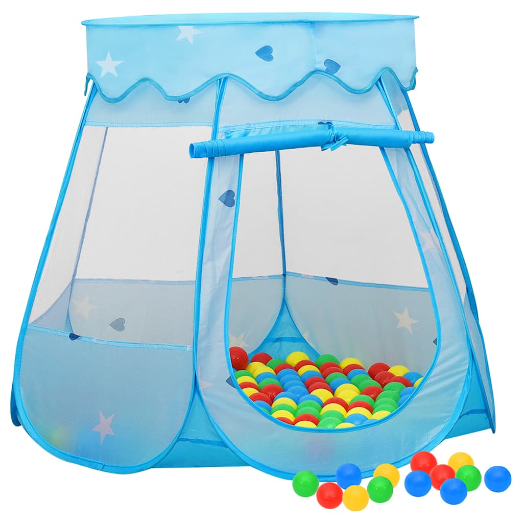 VidaXL Kinderspielzelt 102x102x82 cm Blau
