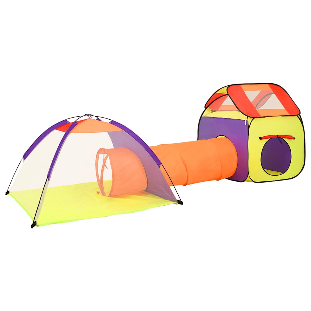 VidaXL Kinderspielzelt 338x123x111 cm Mehrfarbig