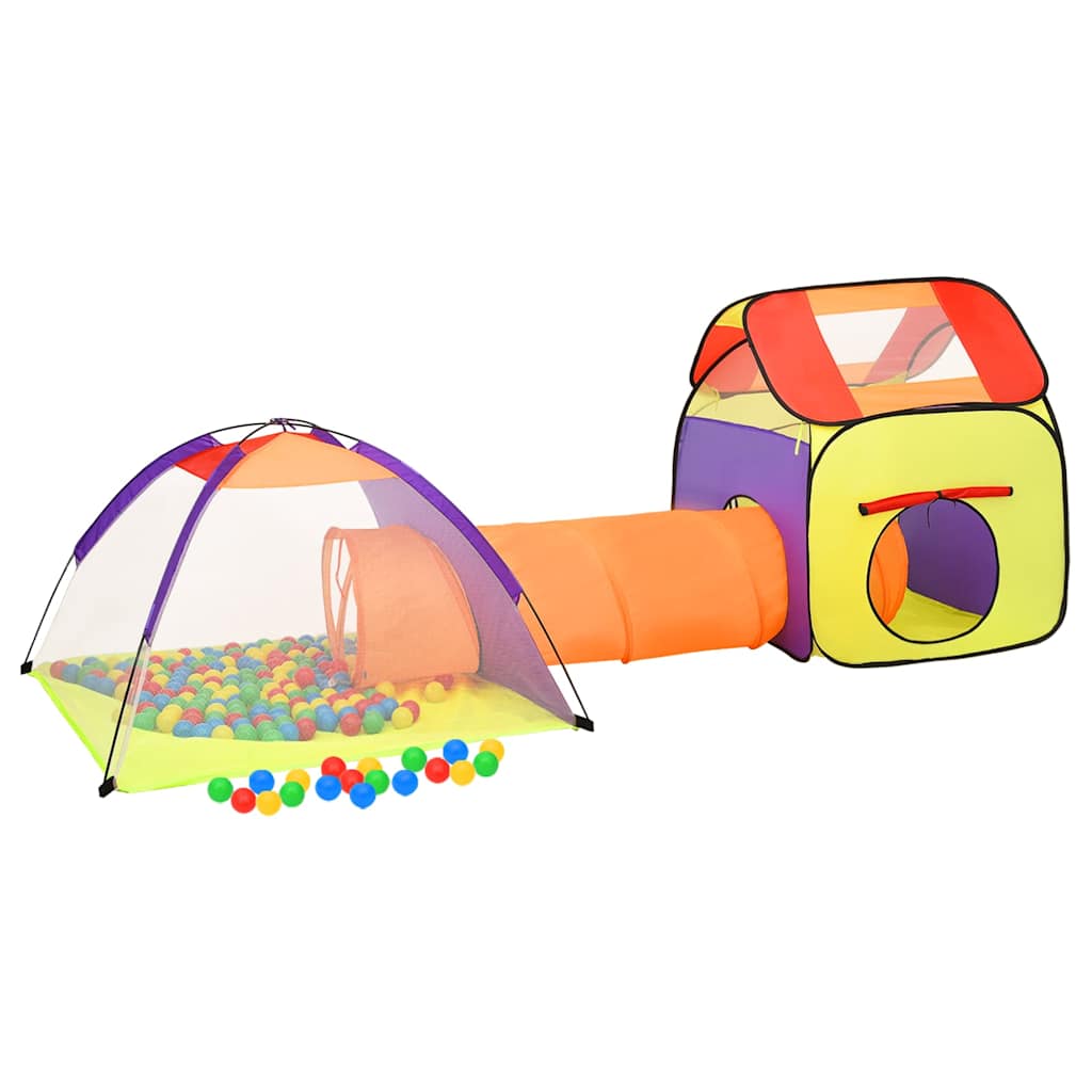 VidaXL Kinderspielzelt 338x123x111 cm Mehrfarbig