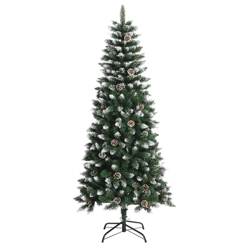 VidaXL Künstlicher Weihnachtsbaum mit Ständer, 150 cm, PVC, Grün