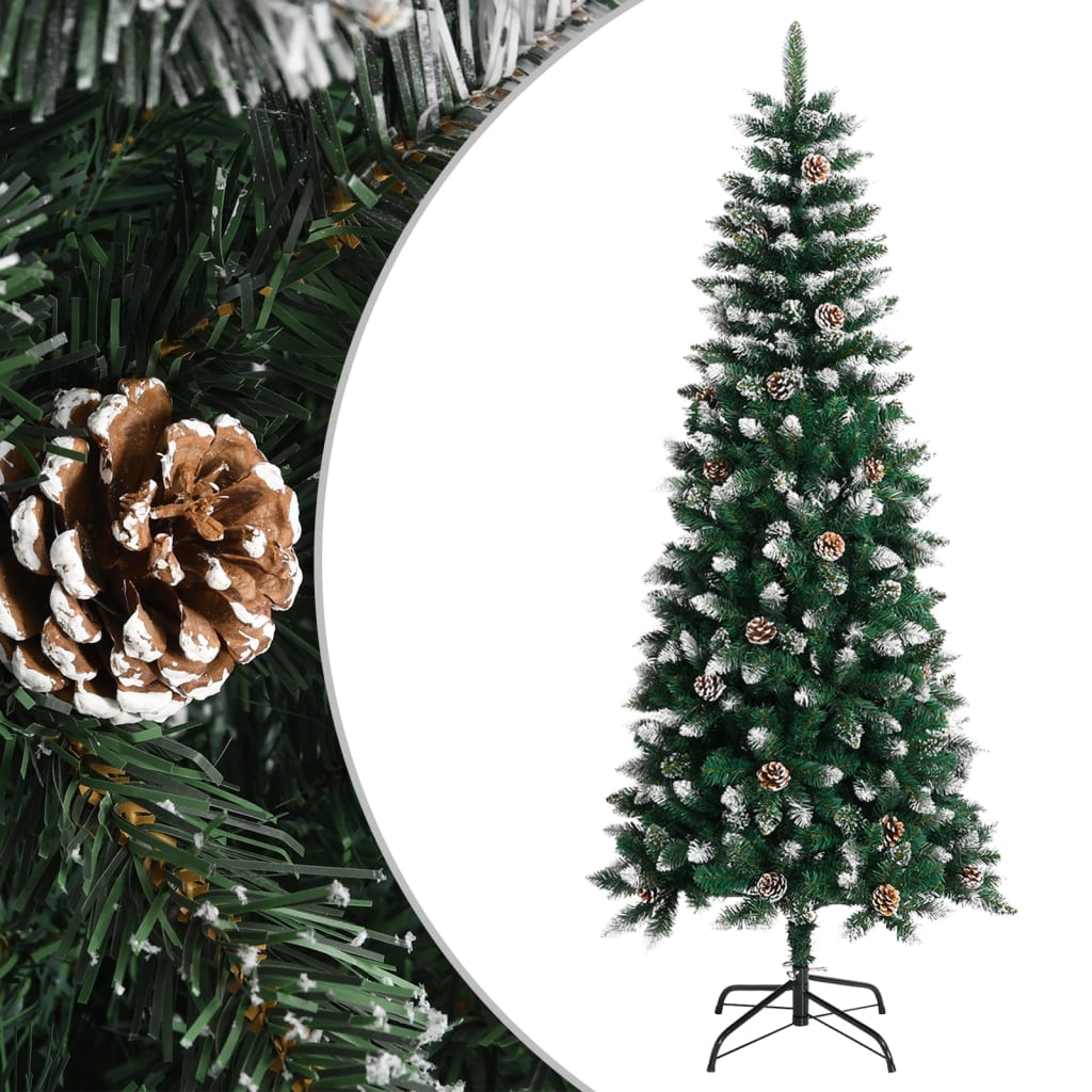 Vidaxl Kunstkerstboom mit Standard 180 cm PVC Grün