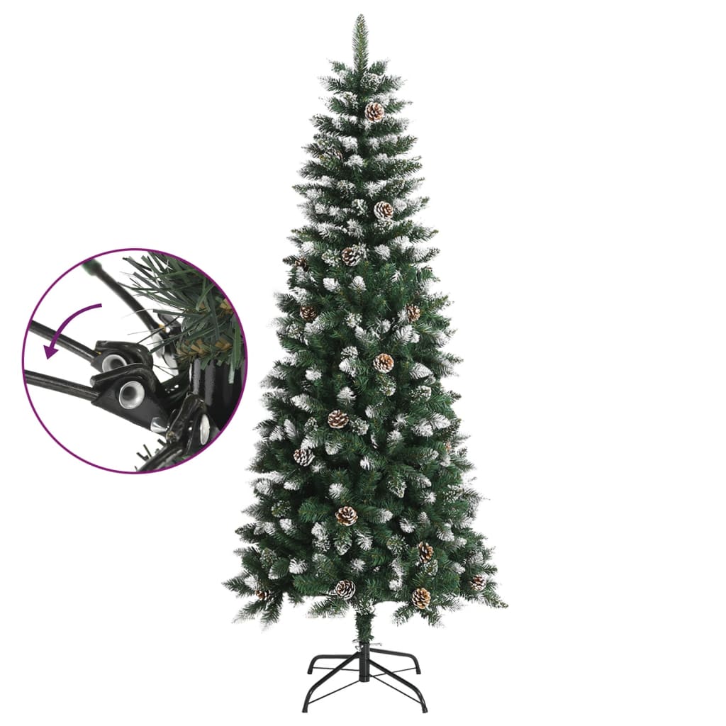Vidaxl Kunstkerstboom mit Standard 180 cm PVC Grün
