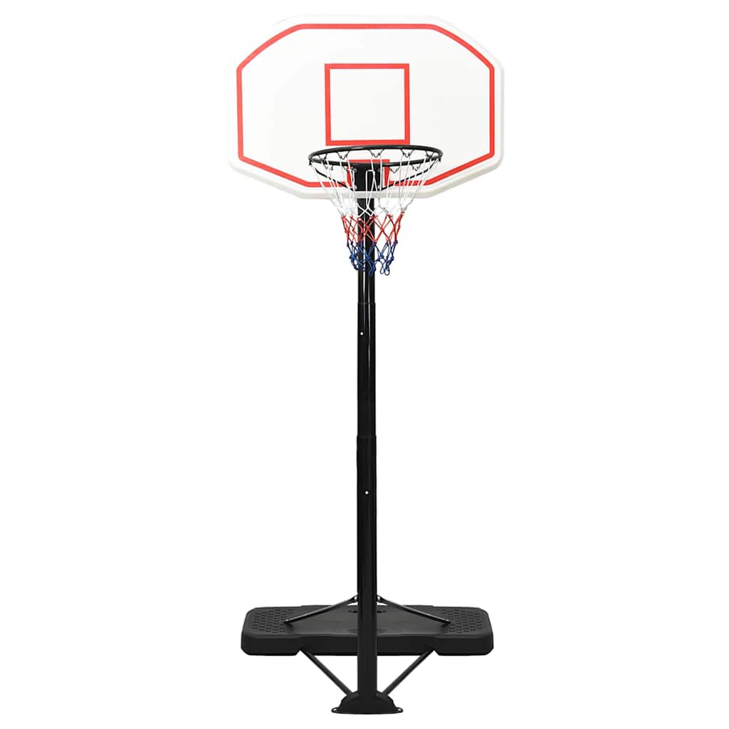 Vidaxxl-Basketballstandard 258-363 cm Polyethylen weiß