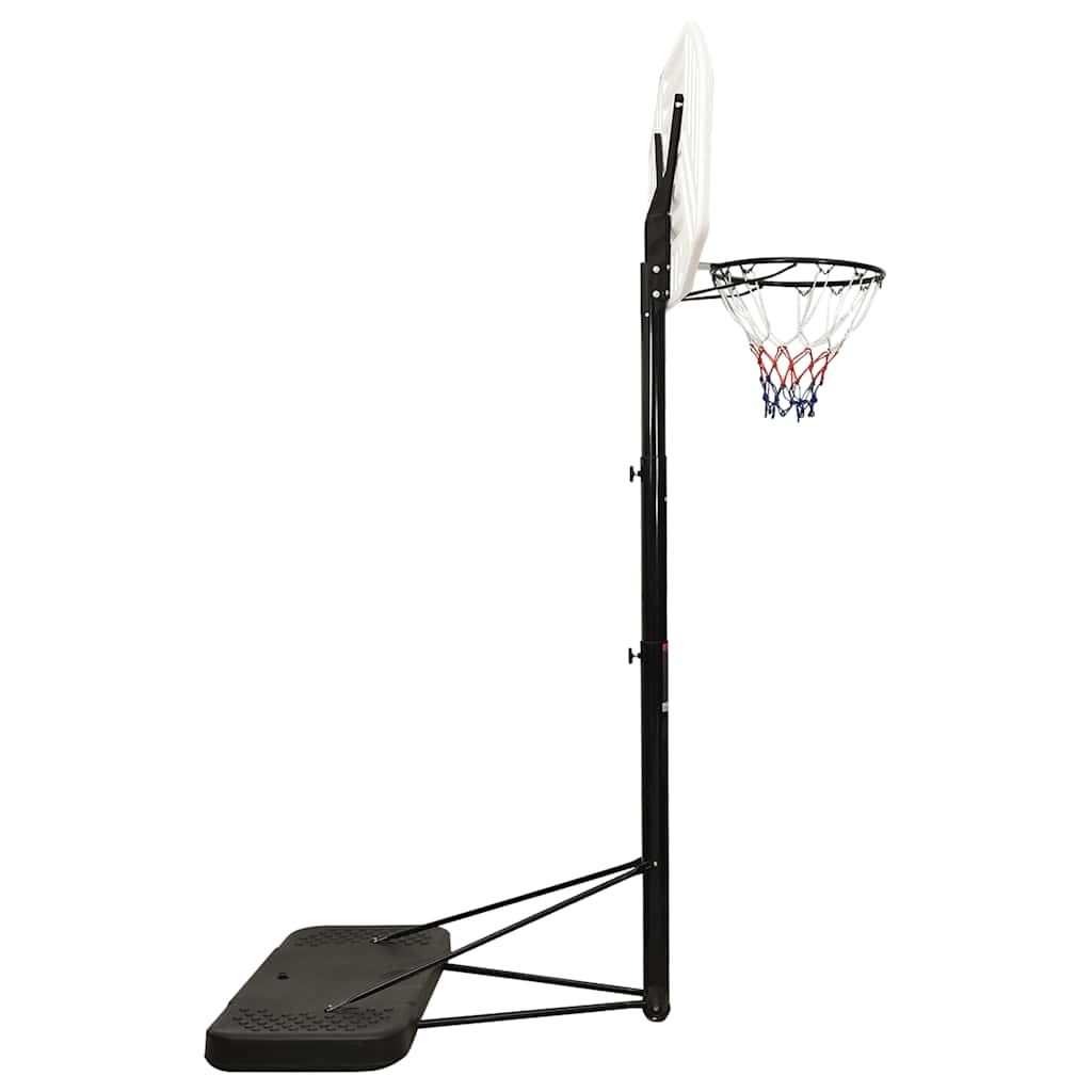 Vidaxxl-Basketballstandard 258-363 cm Polyethylen weiß