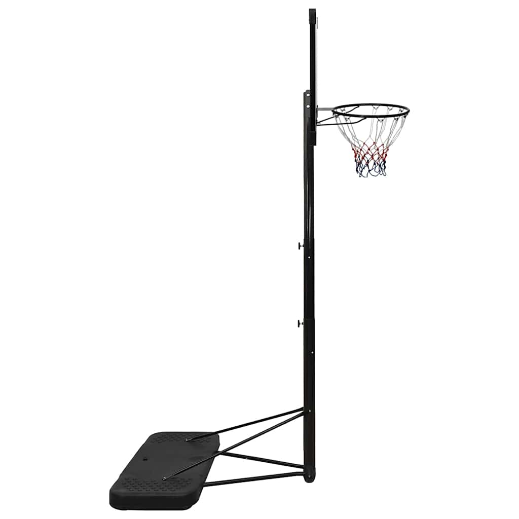 Vidaxxl-Basketballstandard 256-361 cm Polycarbonat transparent