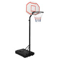 VidaXL Basketball Standard 237-307 cm Polyethylen weiß