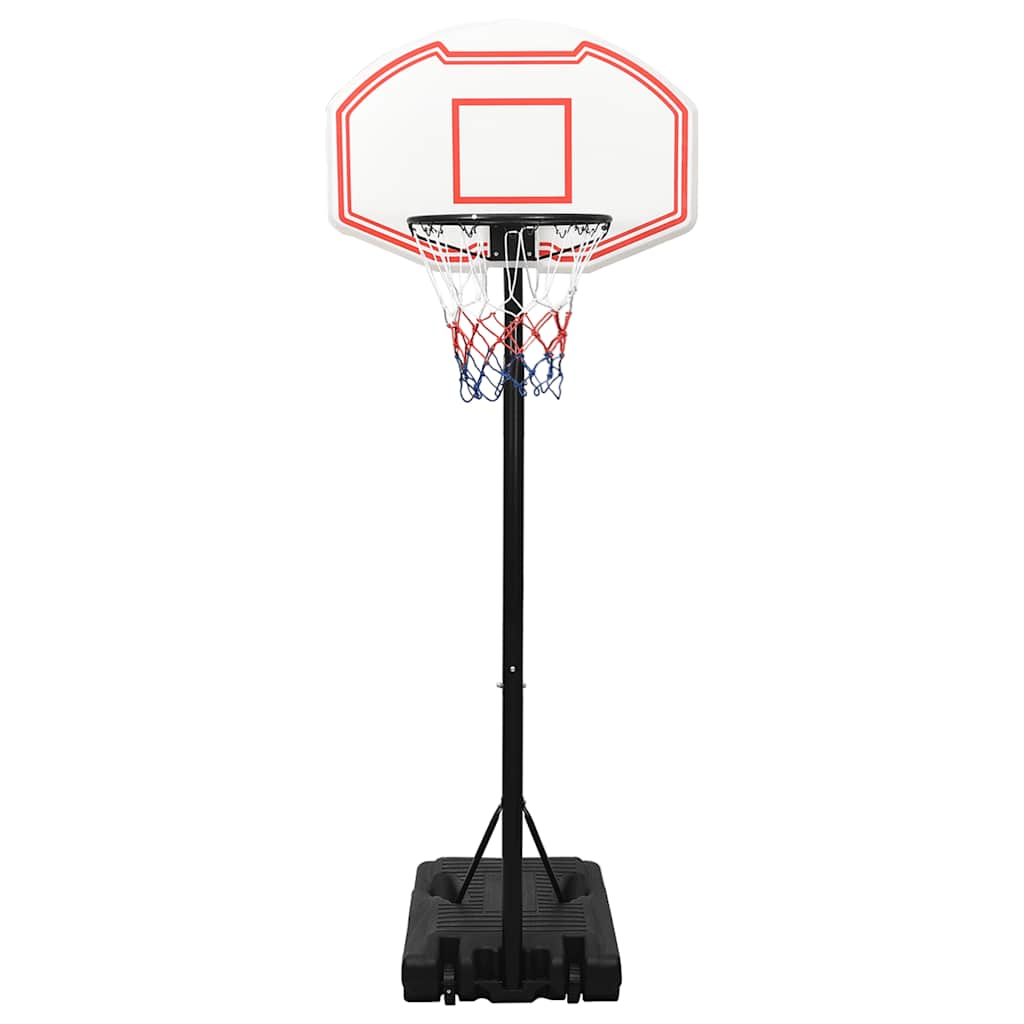 VidaXL Basketball Standard 237-307 cm Polyethylen weiß