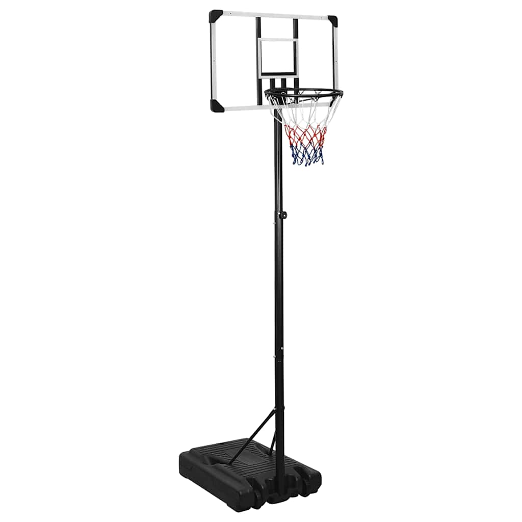 Vidaxxl-Basketballstandard 235-305 cm Polycarbonat transparent