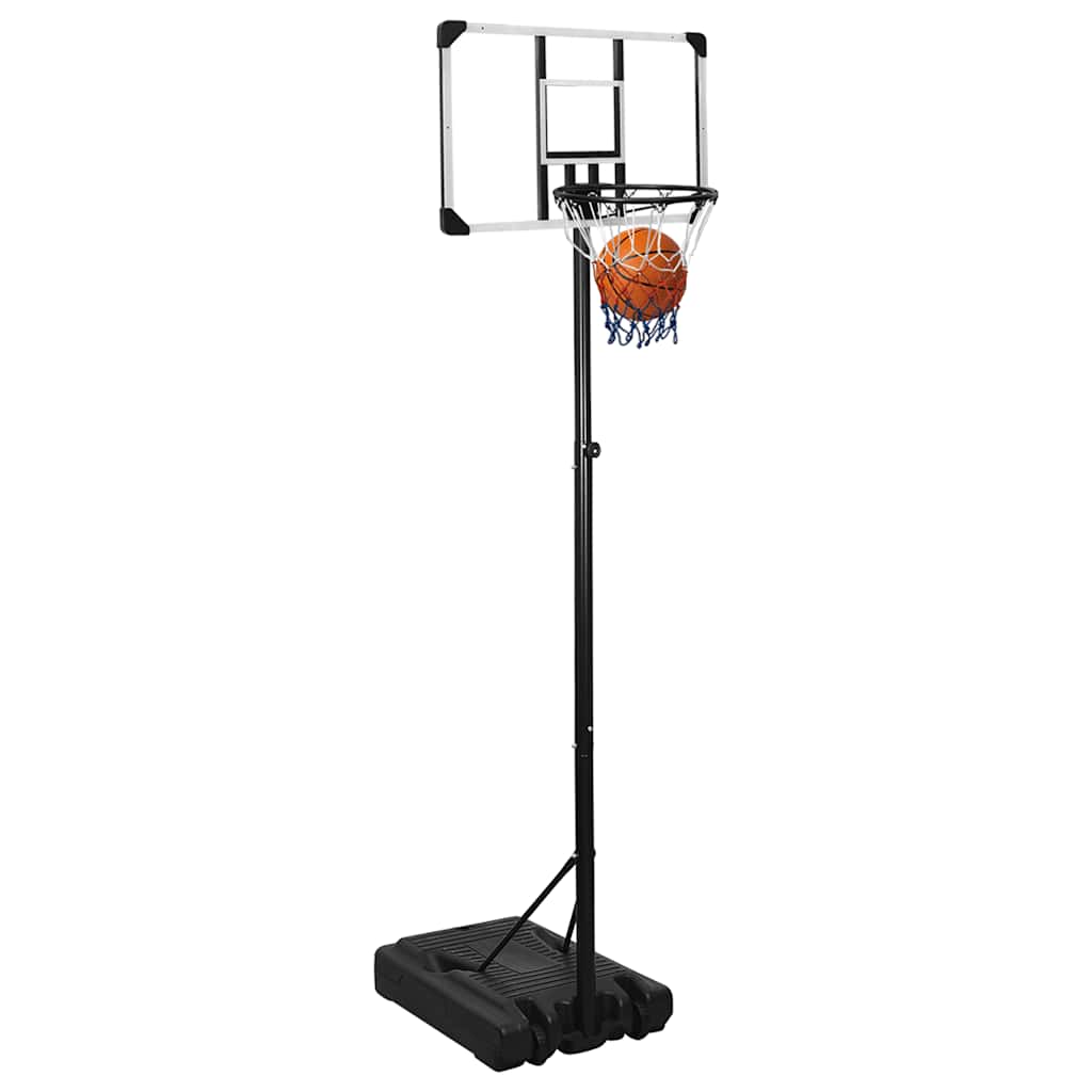 Vidaxxl-Basketballstandard 235-305 cm Polycarbonat transparent