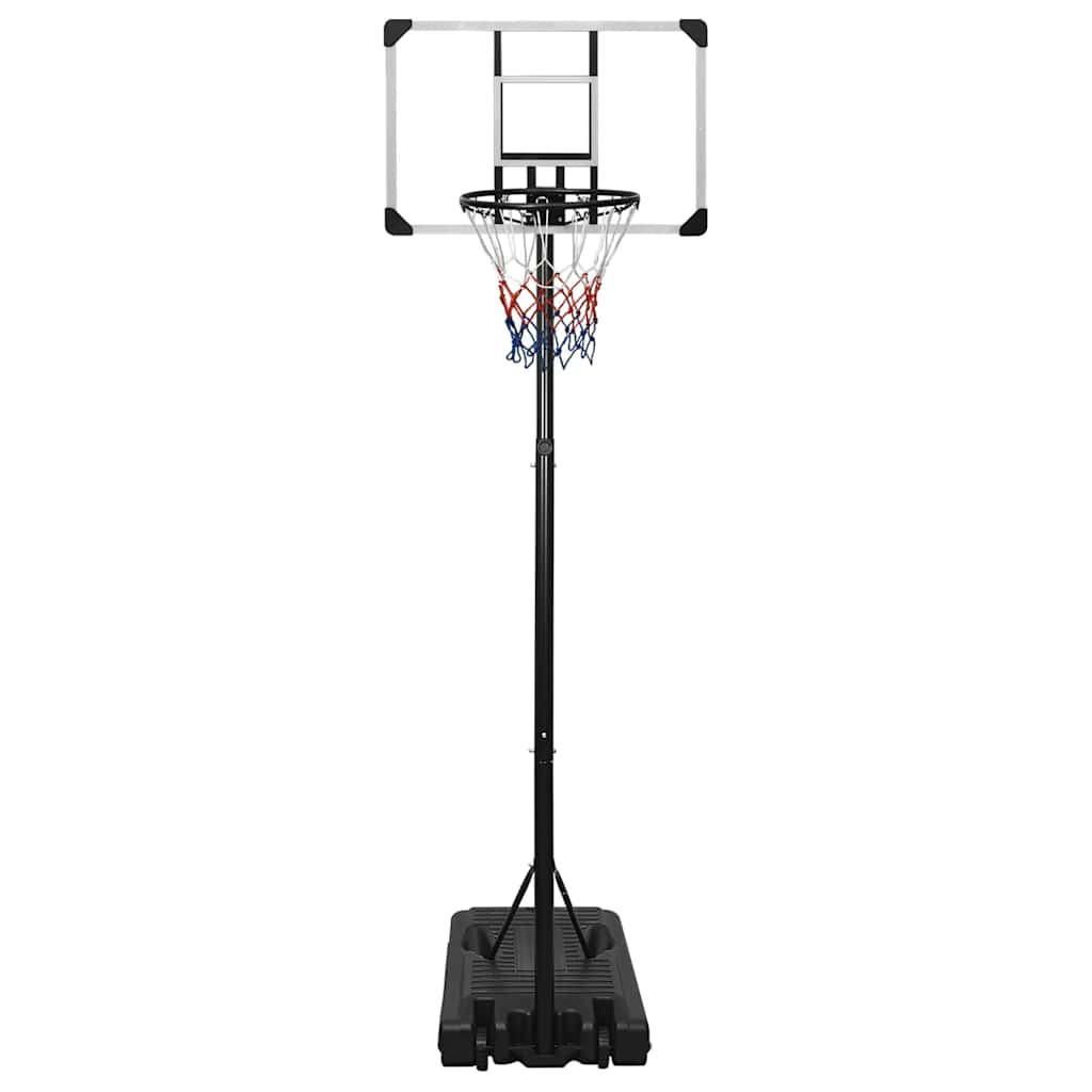 Vidaxxl-Basketballstandard 235-305 cm Polycarbonat transparent