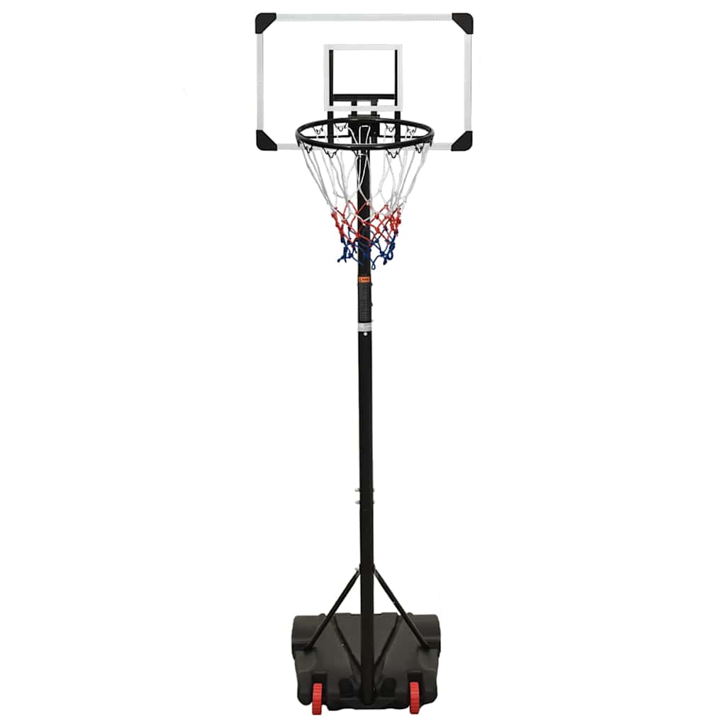 Vidaxl basketbalstandaard 216-250 cm polycarbonaat transparant