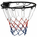 VidaXL Basketballkorb 45 cm Stahl Schwarz