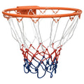 VidaXL Basketballkorb 39 cm Stahl Orange