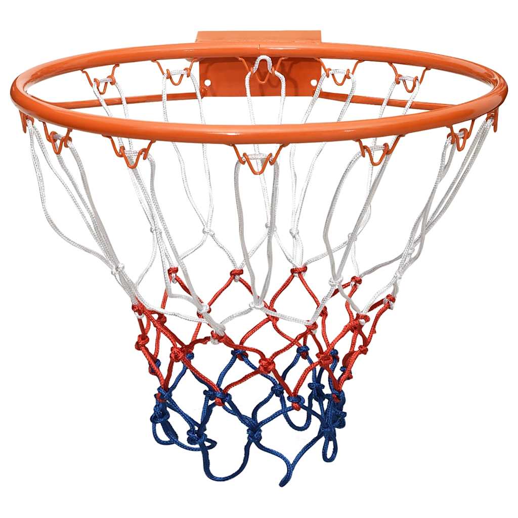 VidaXL Basketballkorb 39 cm Stahl Orange