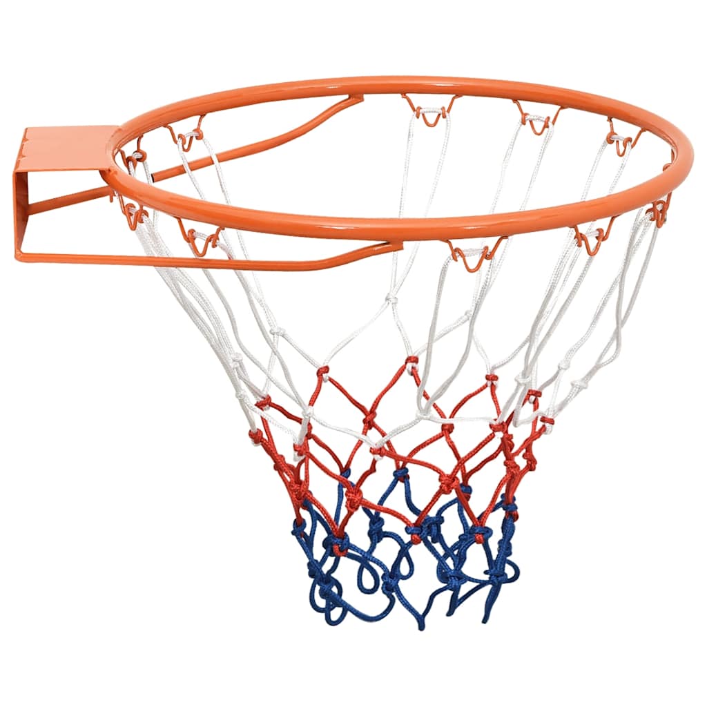 VidaXL Basketballkorb 39 cm Stahl Orange