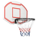 VIDAXL - Basketballbrett 90x60x2 cm Polyethylen weiß