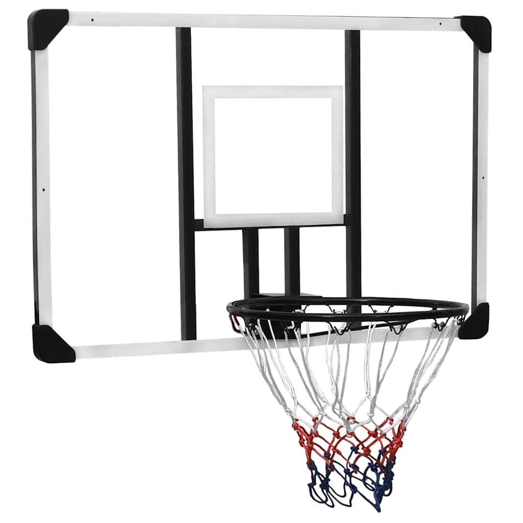 VIDAXL - Basketballbrett 106x69x3 cm Polycarbonat transparent