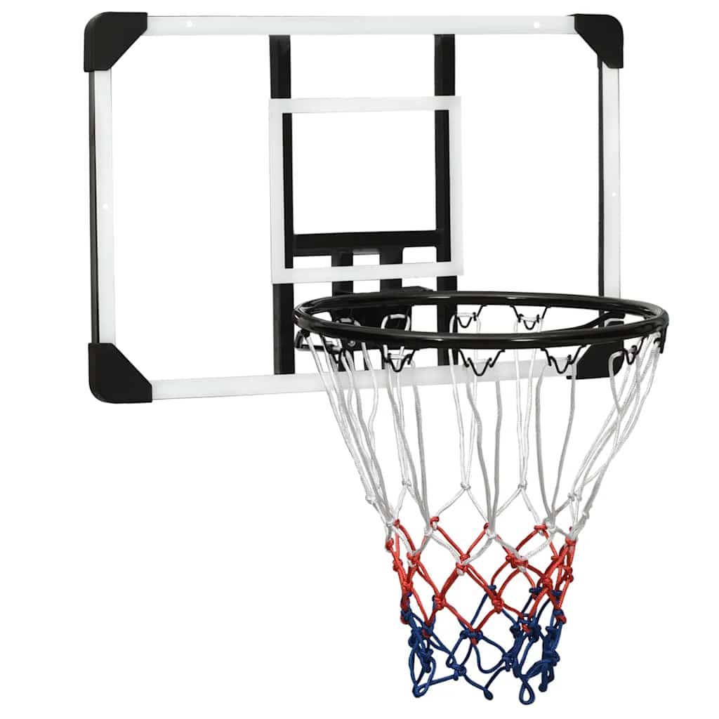 VIDAXL - Basketballbrett 71x45x2,5 cm Polycarbonat transparent