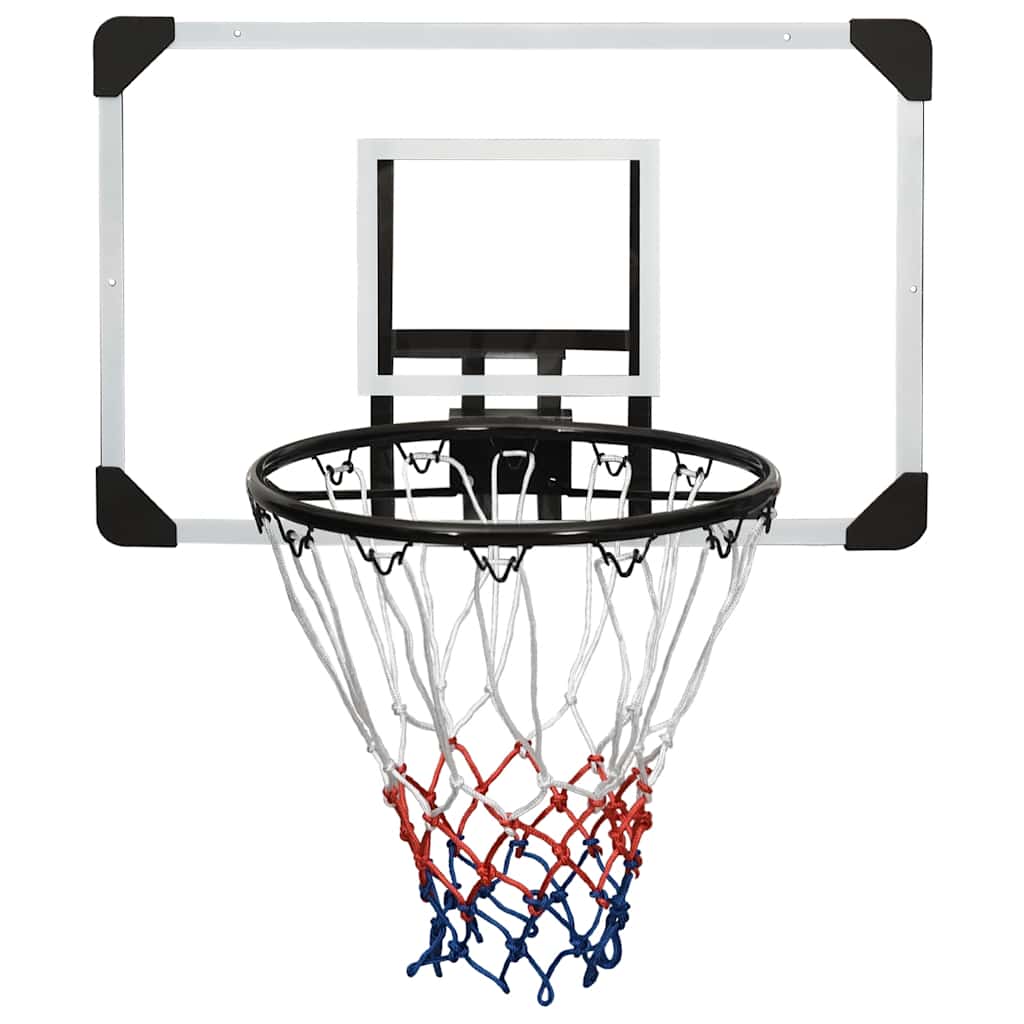 VIDAXL - Basketballbrett 71x45x2,5 cm Polycarbonat transparent