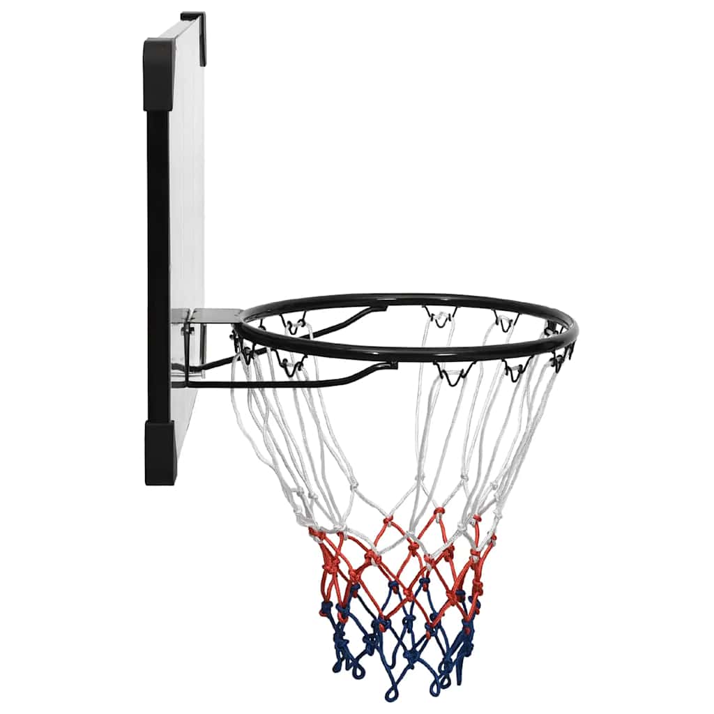 VIDAXL - Basketballbrett 71x45x2,5 cm Polycarbonat transparent