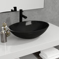 VidaXL Waschbierglas 50x37x14 cm schwarz