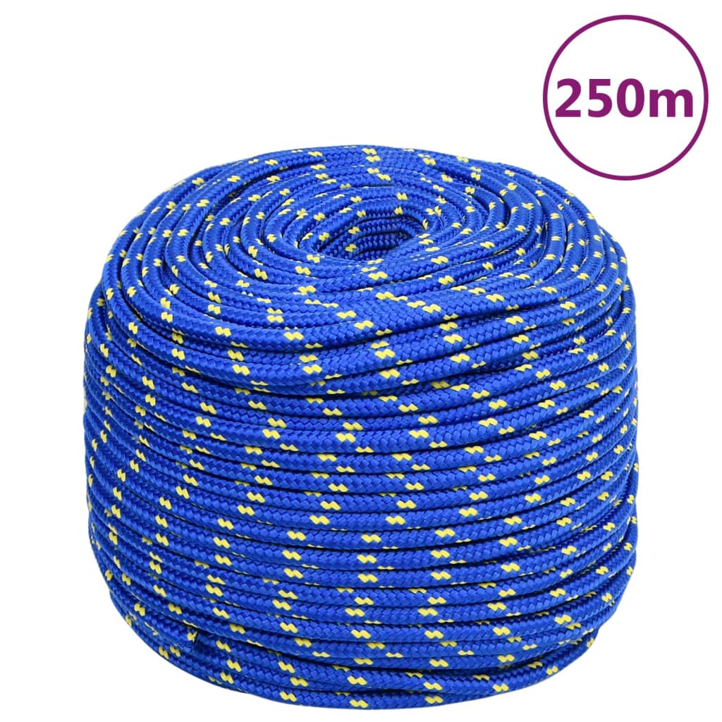 Vidaxl - Bootsseil 8 mm 250 m Polypropylen blau