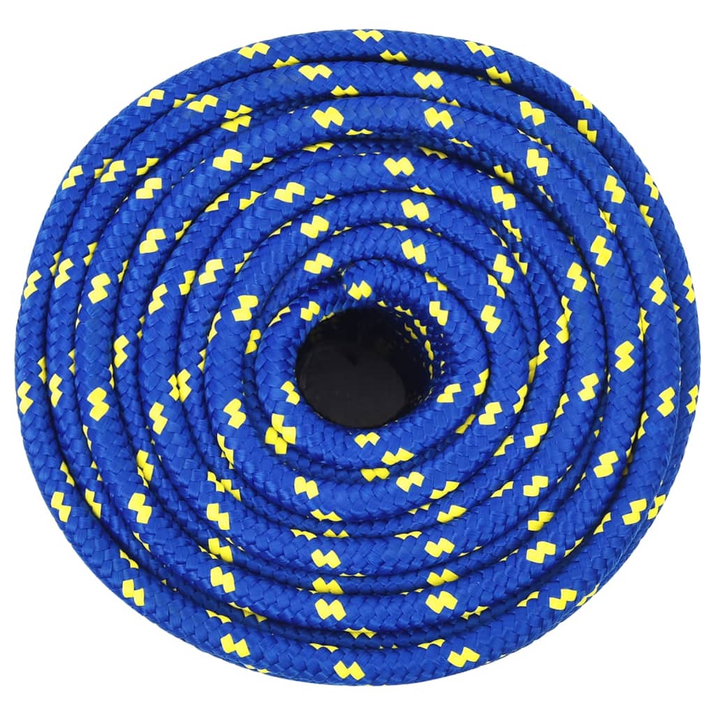 VidaXL Bootsseil 14 mm 25 m Polypropylen Blau