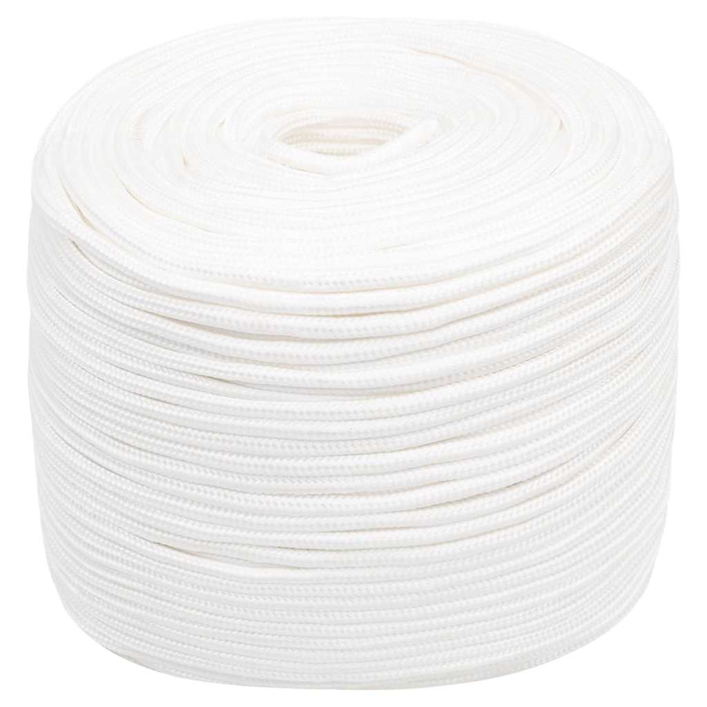 Vidaxl boottouw 6 mm 500 m polypropyleen volwit