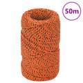 VidaXL Bootsseil 2 mm 50 m Polypropylen Orange