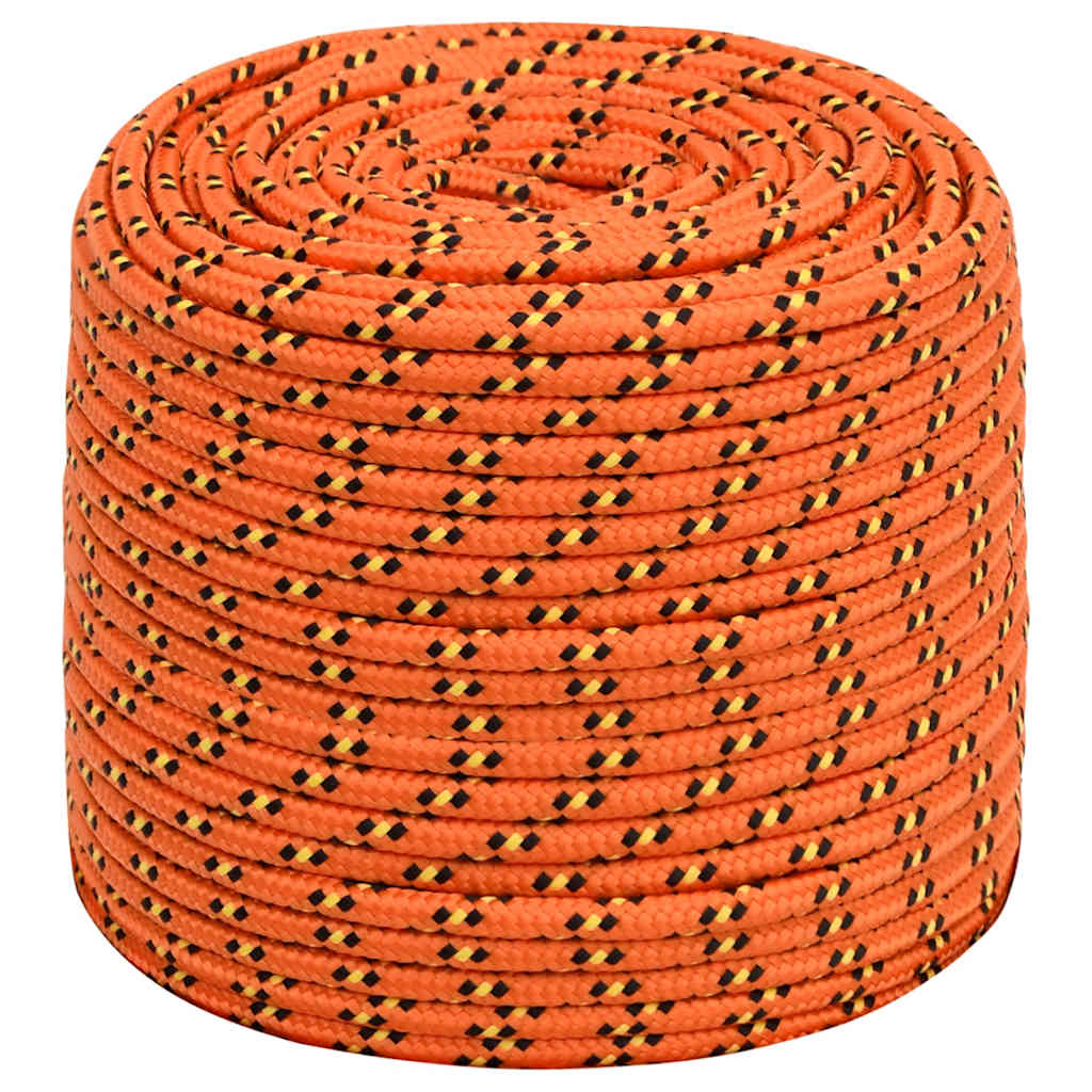 Vidaxl boottouw 6 mm 500 m polypropyleen oranje