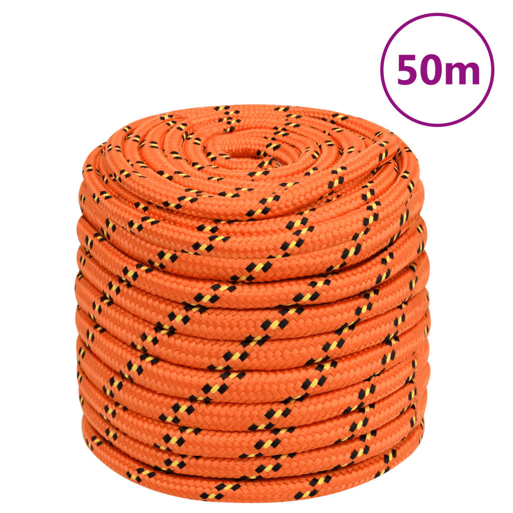 Vidaxl - Bootsseil 18 mm 50 m Polypropylen orange